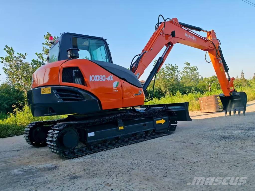 Kubota KX 080-4 Escavadoras de rastos
