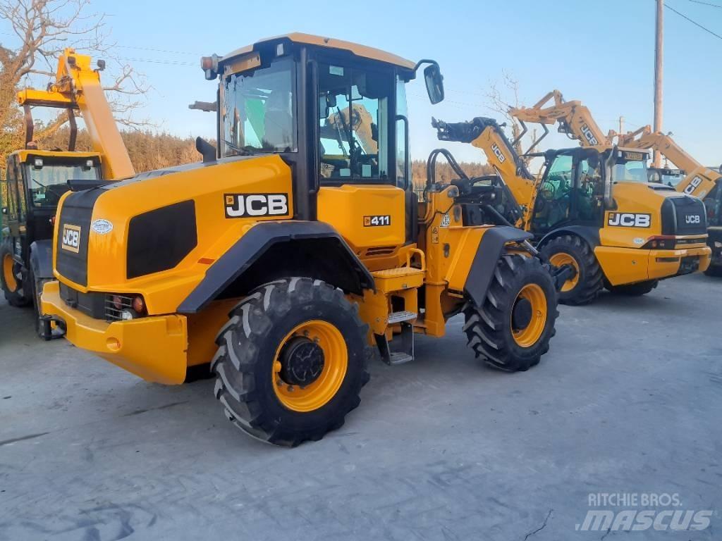 JCB 411 Pás carregadoras de rodas