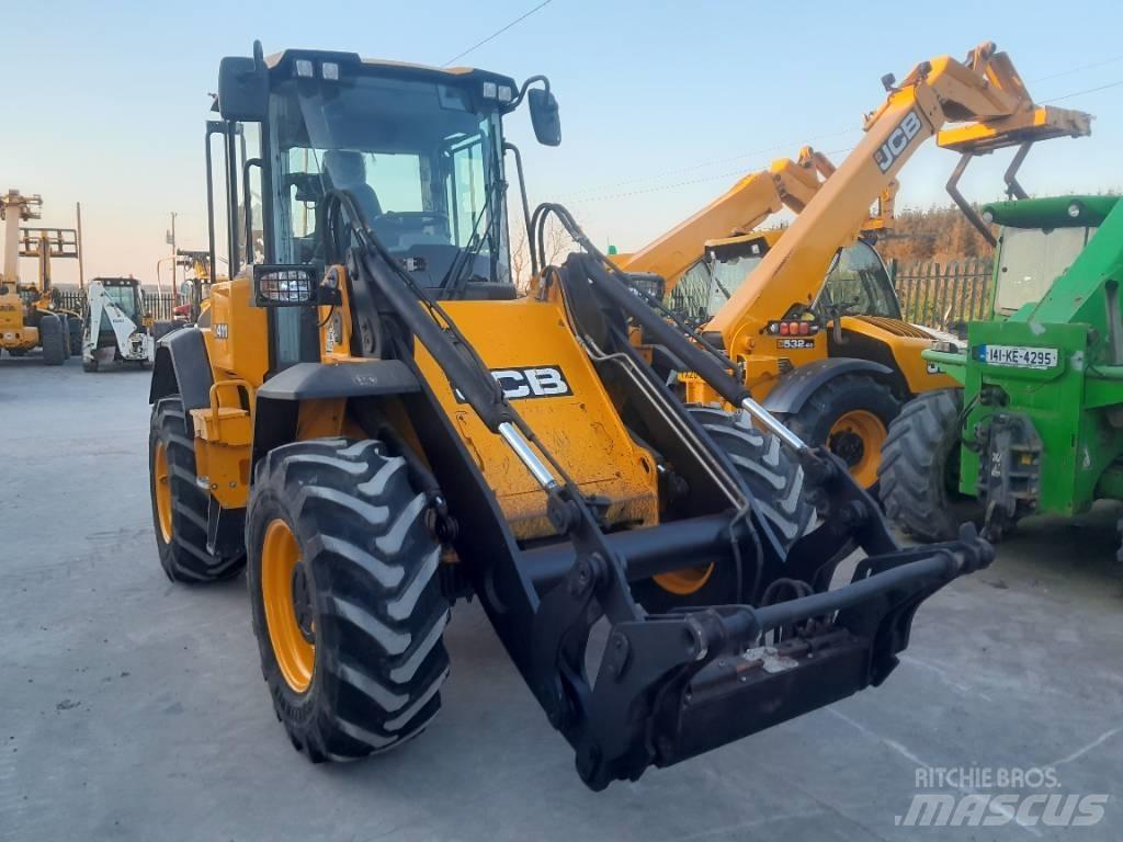 JCB 411 Pás carregadoras de rodas