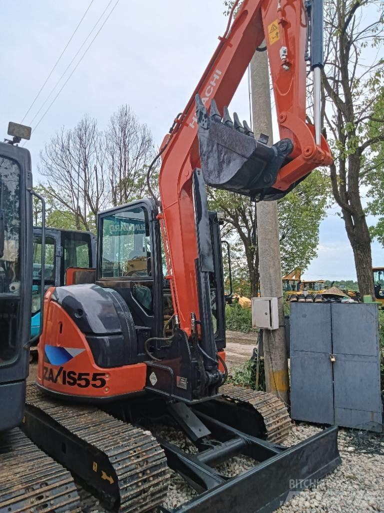 Hitachi ZX55 Mini Escavadoras <7t