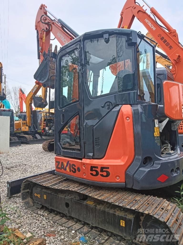 Hitachi ZX55 Mini Escavadoras <7t