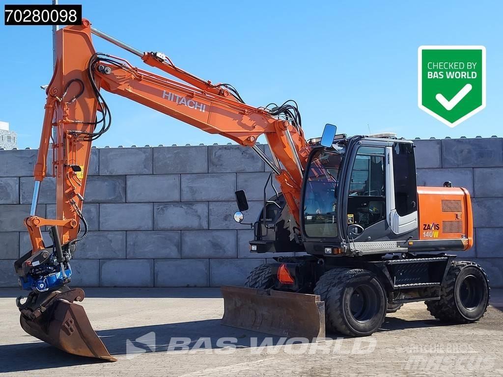 Hitachi ZX140W -3 Escavadoras de rodas