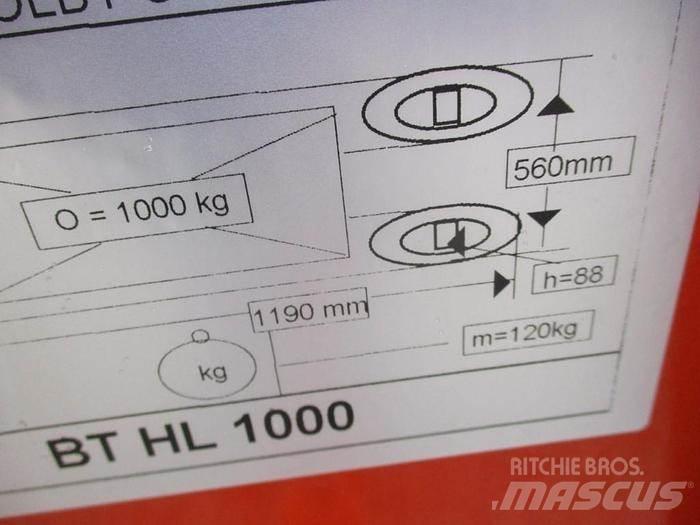 BT HL 1000 Empilhador para operador externo