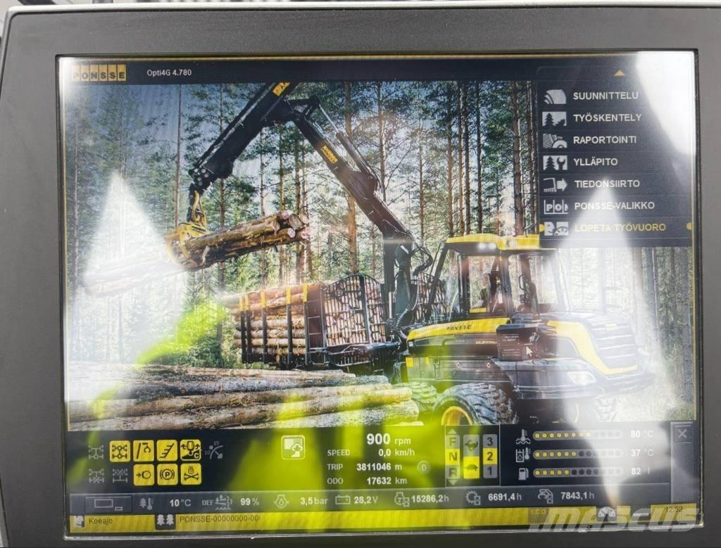 Ponsse BUFFALO AF 8W Forwarders florestais