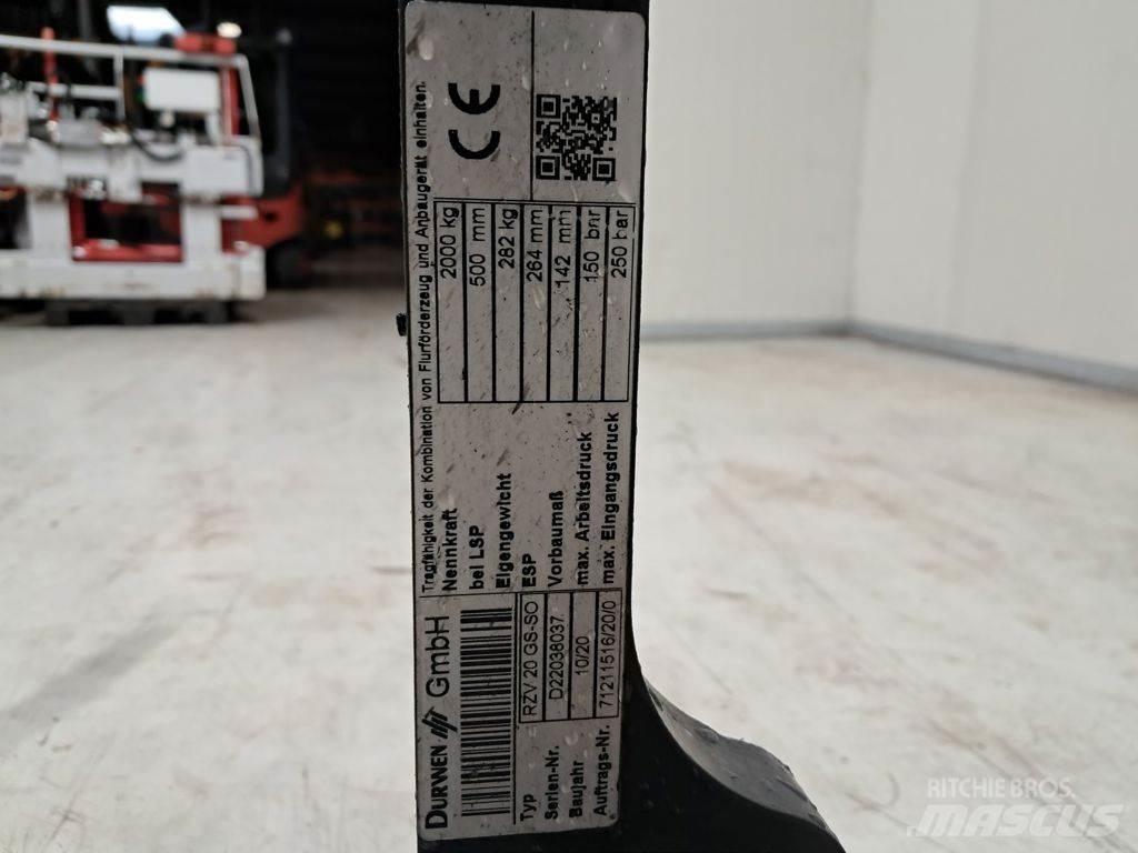 Durwen RZV20-GS-S0 Forquilhas