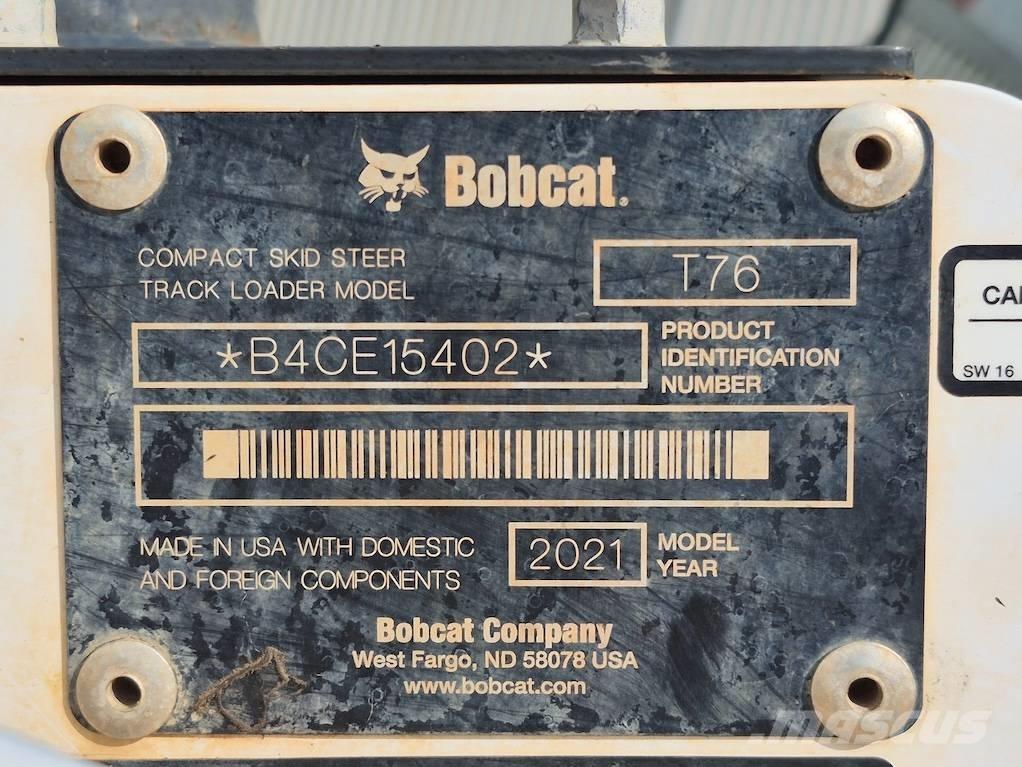 Bobcat T 76 Carregadoras de direcção deslizante