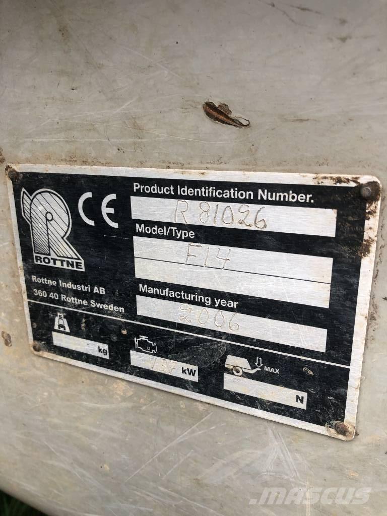 Rottne Solid F14 Forwarders florestais