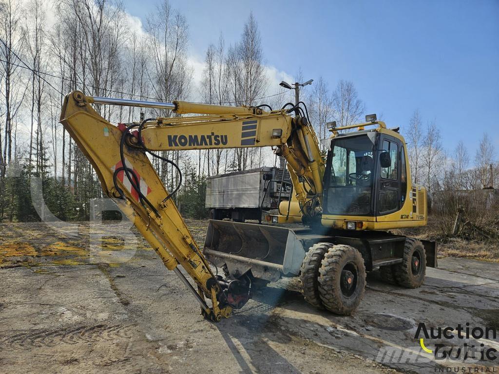 Komatsu PW130ES-6K Escavadoras de rodas