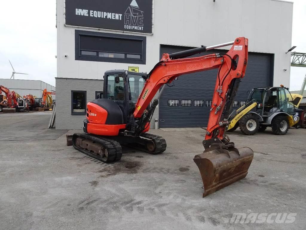 Kubota U55-4 Mini Escavadoras <7t