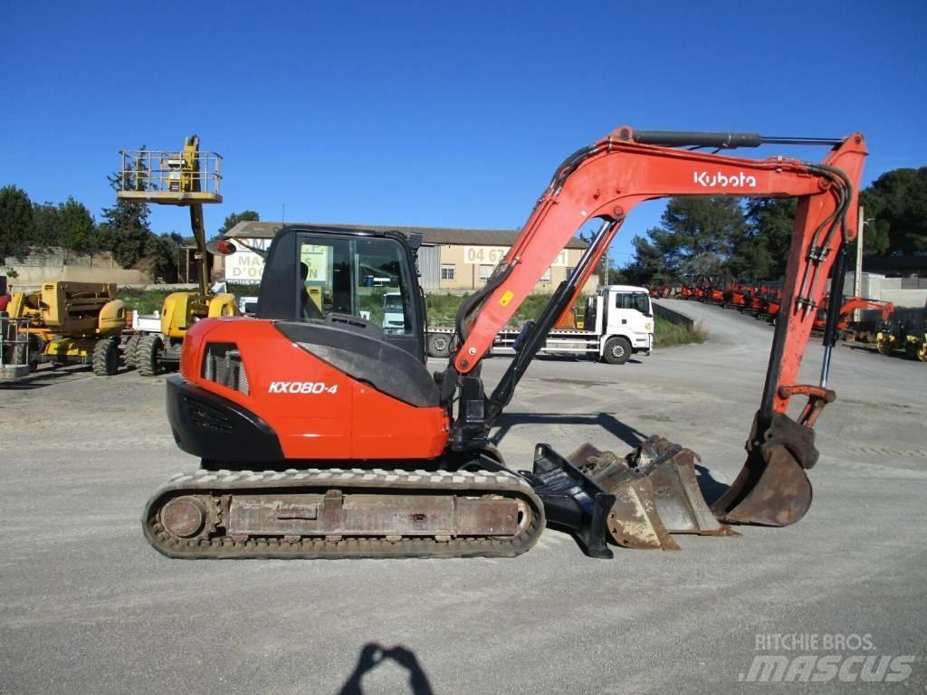 Kubota KX 080-4 Escavadoras Midi 7t - 12t