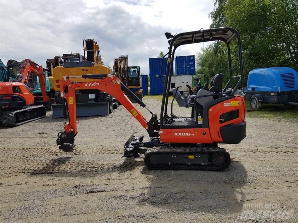 Kubota KX016-4 Mini Escavadoras <7t