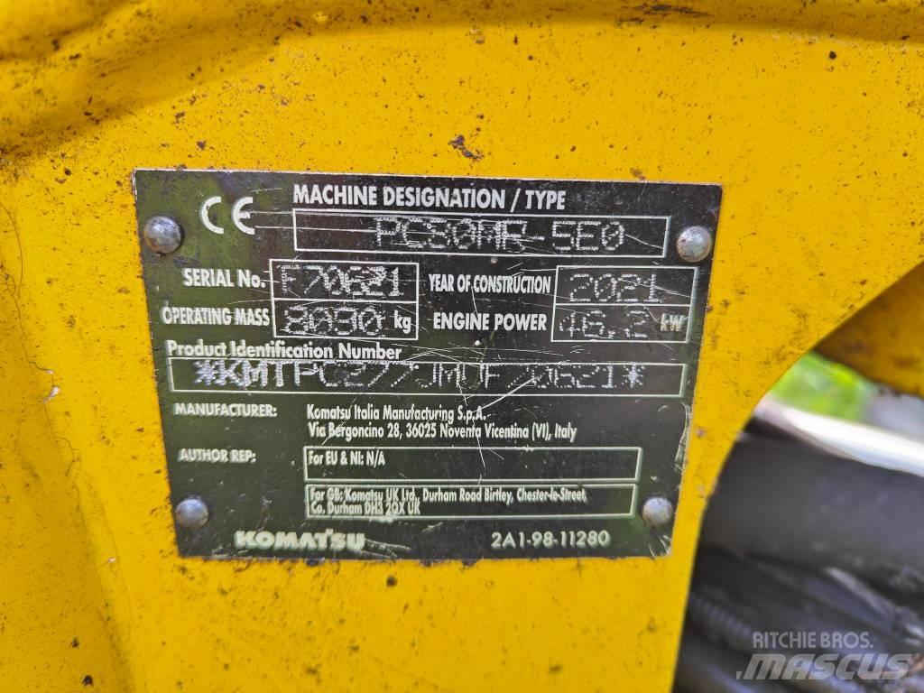 Komatsu PC 80 MR-5 Escavadoras Midi 7t - 12t