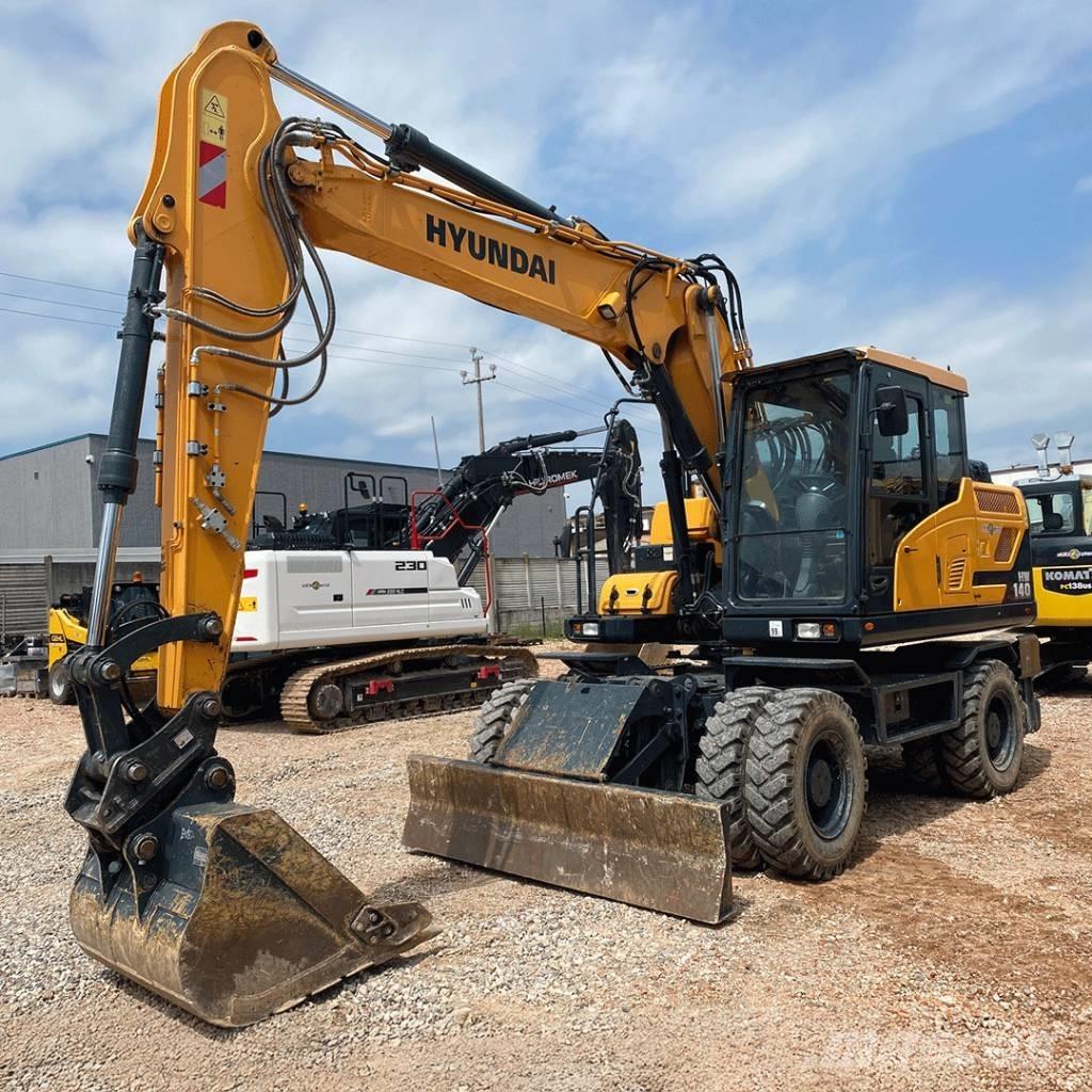 Hyundai HW140 Escavadoras de rodas