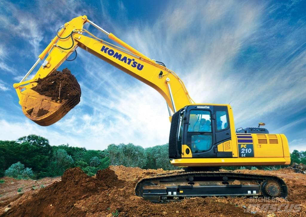 Komatsu PC 210 LC Escavadoras de rastos