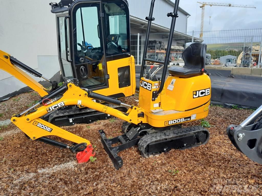 JCB 8008 CTS Mini Escavadoras <7t