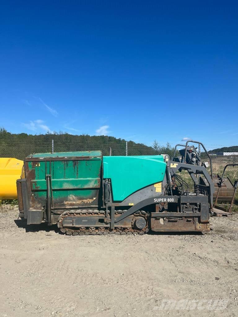 Vögele Super 800 Pavimentadoras de asfalto