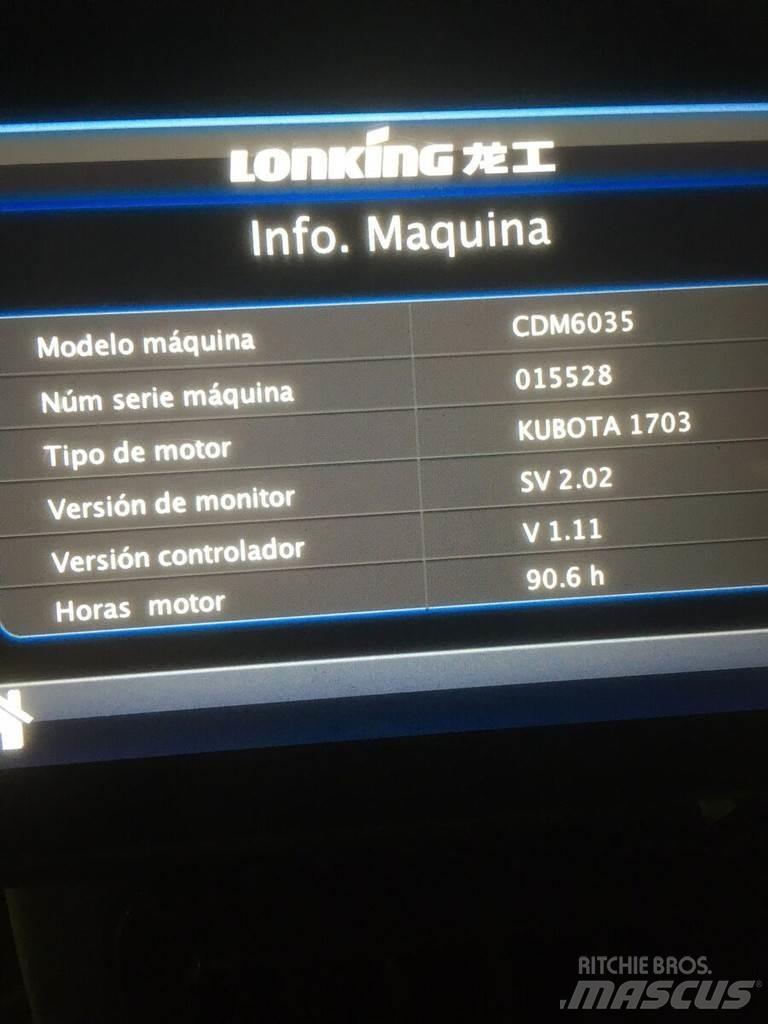 Lonking CDM6035 Mini Escavadoras <7t