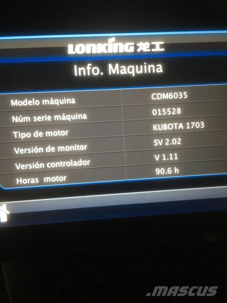 Lonking CDM6035 Mini Escavadoras <7t