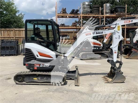 Bobcat E26 Mini Escavadoras <7t