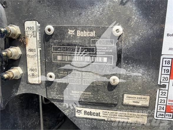 Bobcat E26 Mini Escavadoras <7t