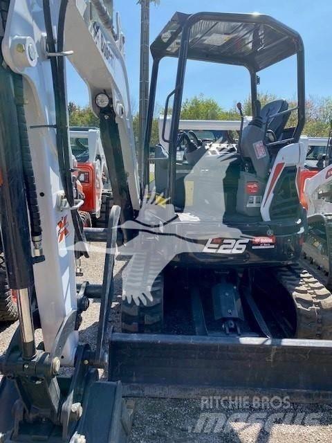 Bobcat E26 Mini Escavadoras <7t