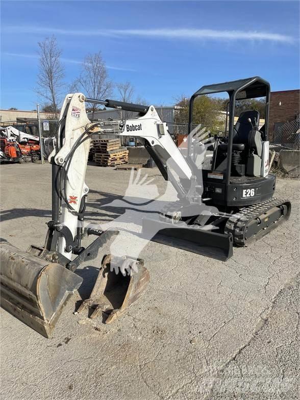 Bobcat E26 Mini Escavadoras <7t