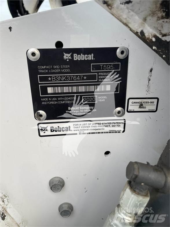 Bobcat T595 Carregadoras de direcção deslizante