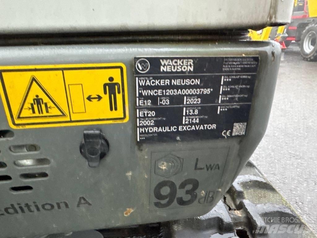 Wacker Neuson ET20 Escavadoras de rastos