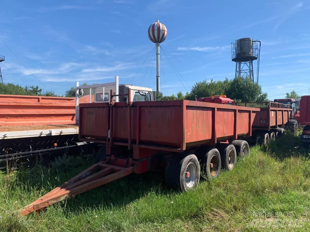 King 4 Axle Reboques de caixa fechada