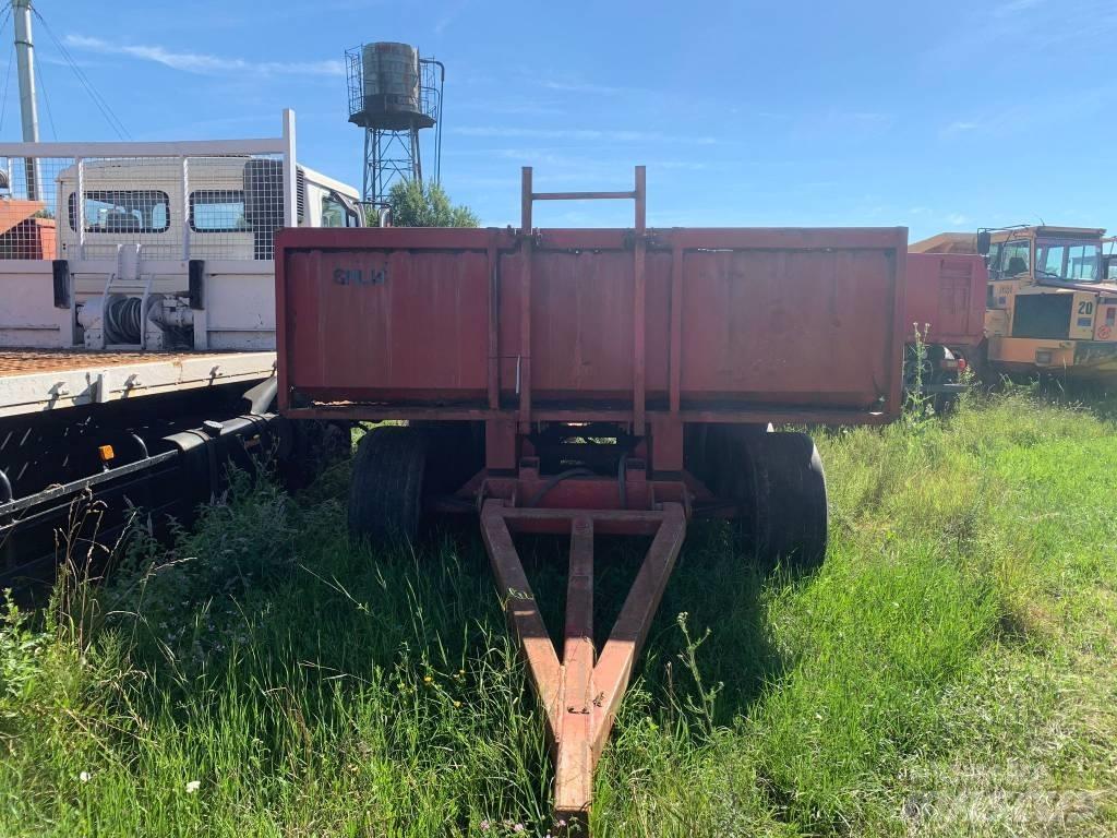 King 4 Axle Reboques de caixa fechada
