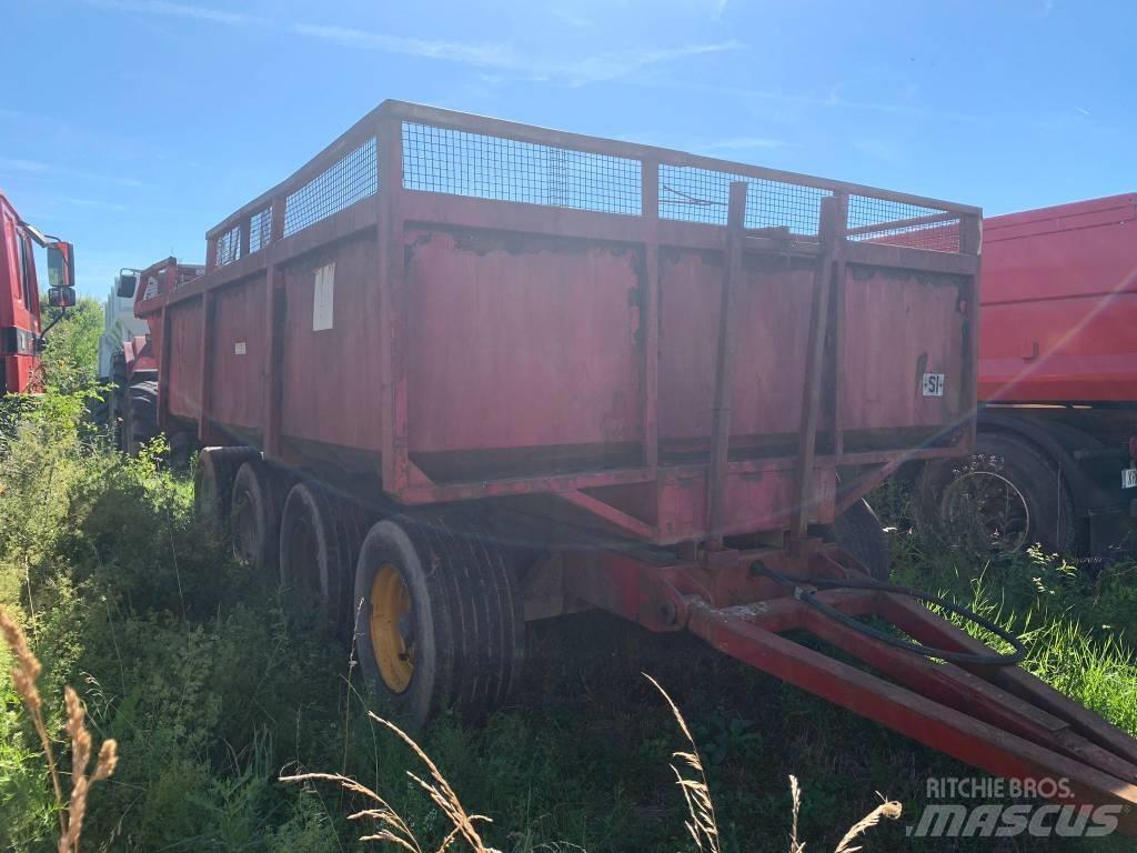King 4 Axle Reboques de caixa fechada
