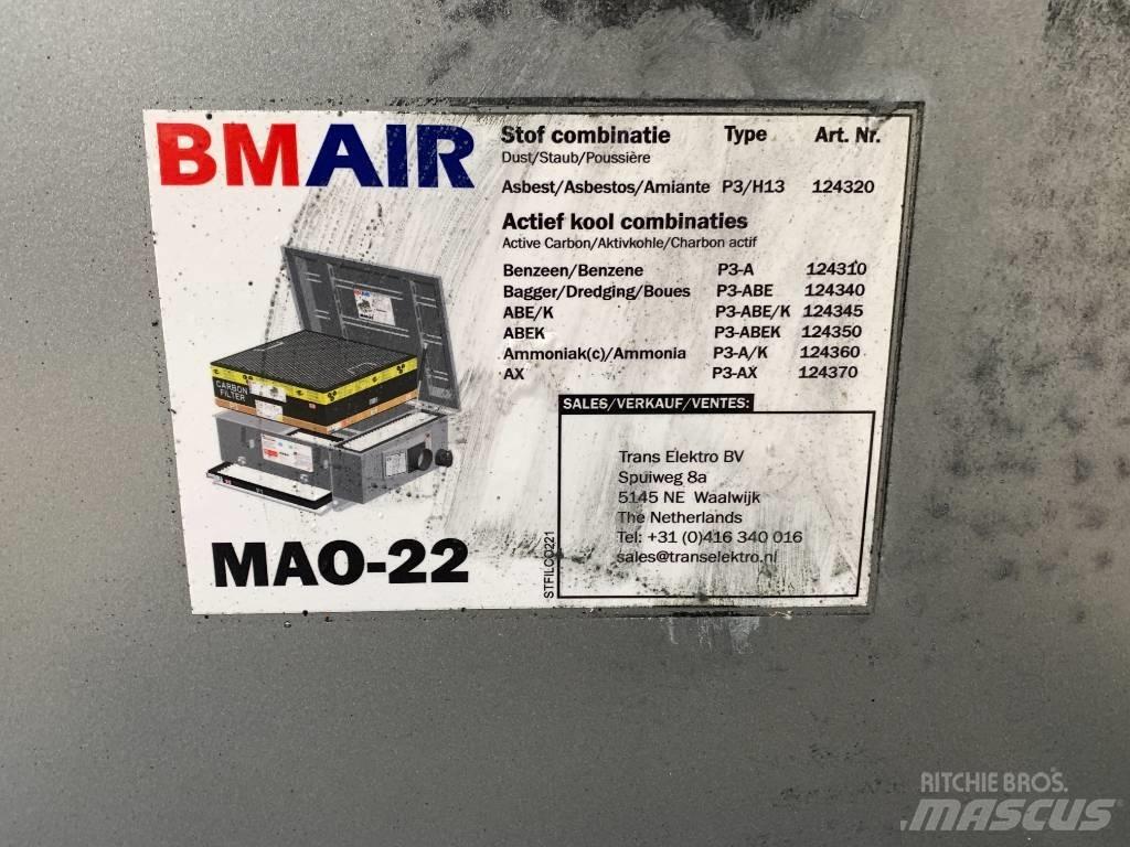 BM MAO-22 Cabines e interior máquinas construção