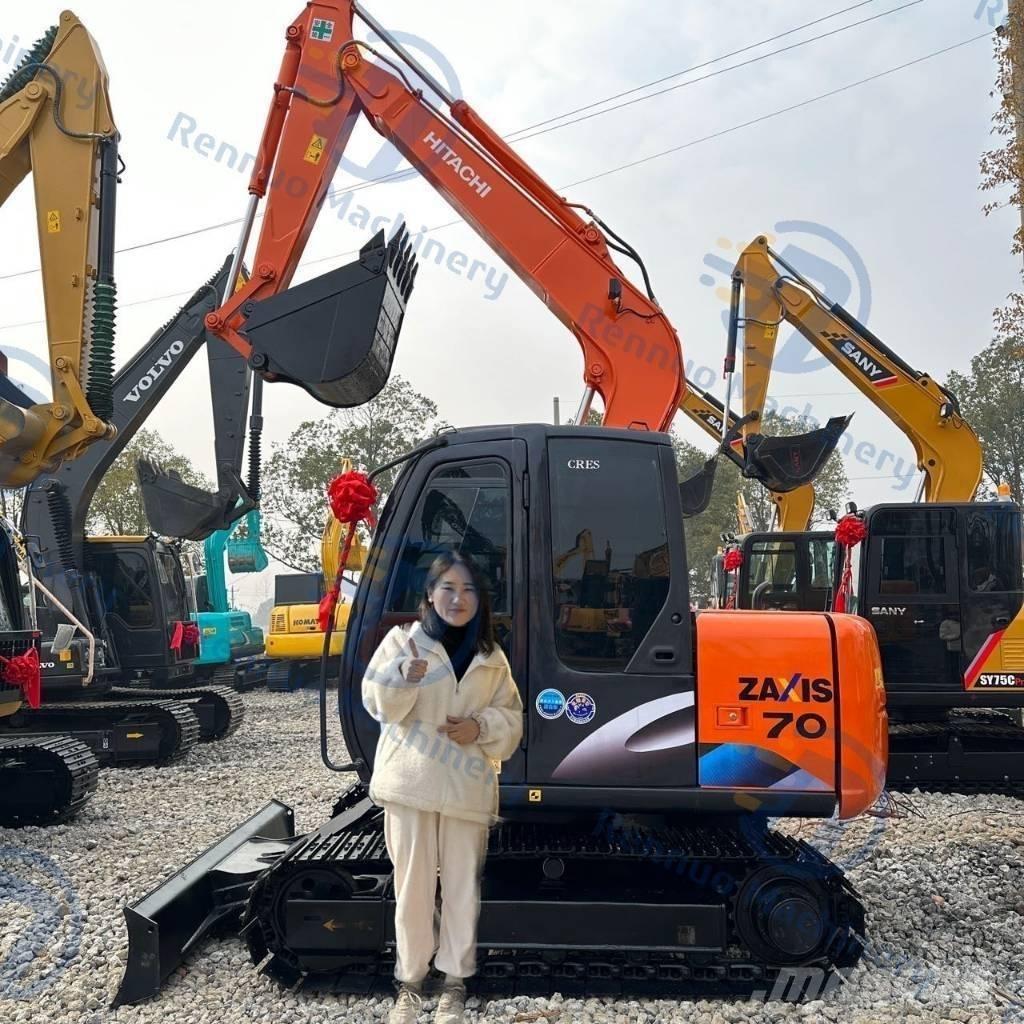 Hitachi ZX70 Mini Escavadoras <7t