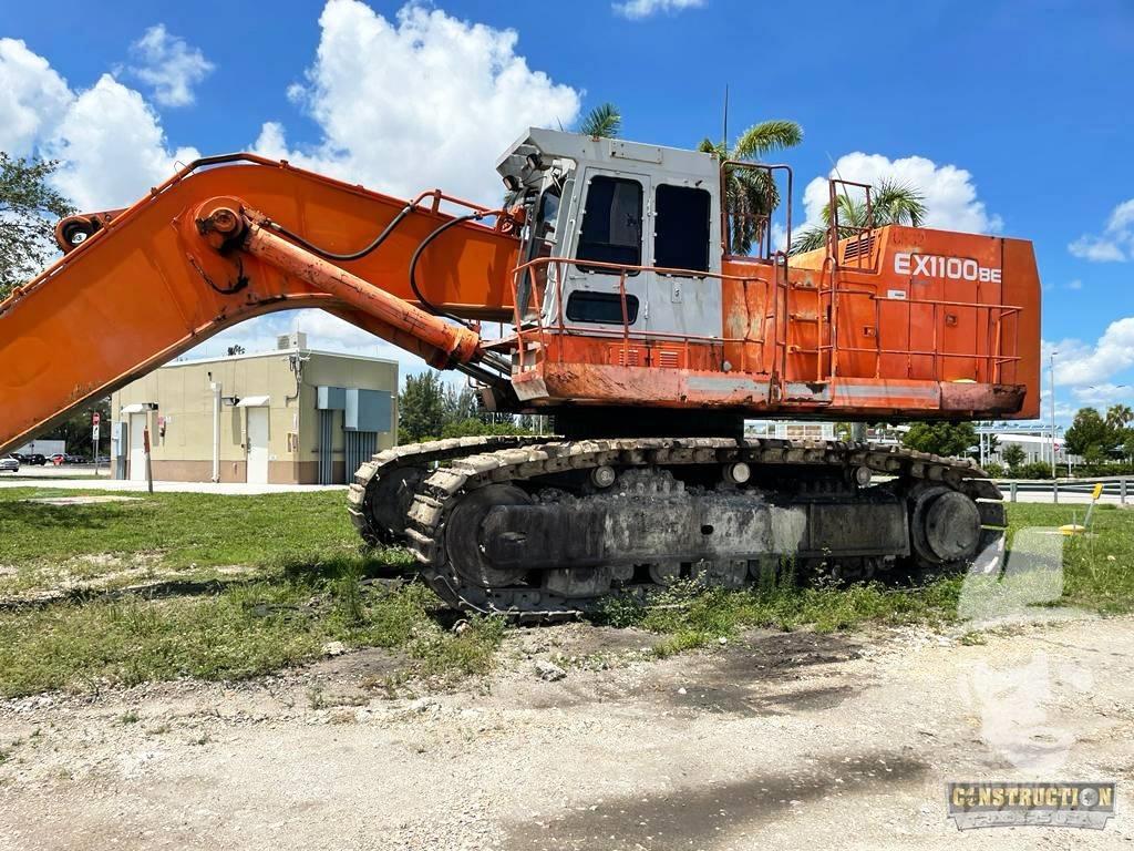 Hitachi EX 1100 BE-3 Escavadoras de rastos