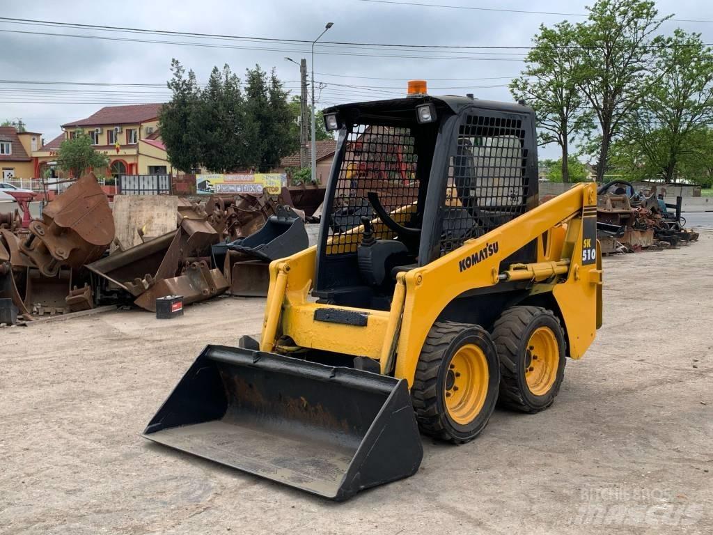 Komatsu SK 510 Carregadoras de direcção deslizante