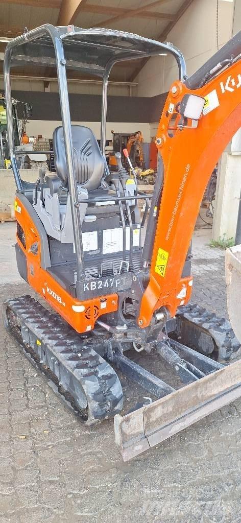 Kubota KX 018-4 Mini Escavadoras <7t