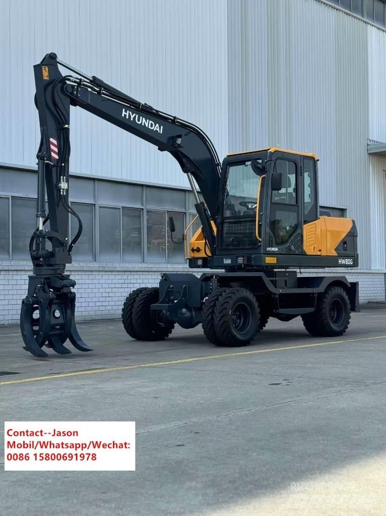 Hyundai HW80 Escavadoras de rodas