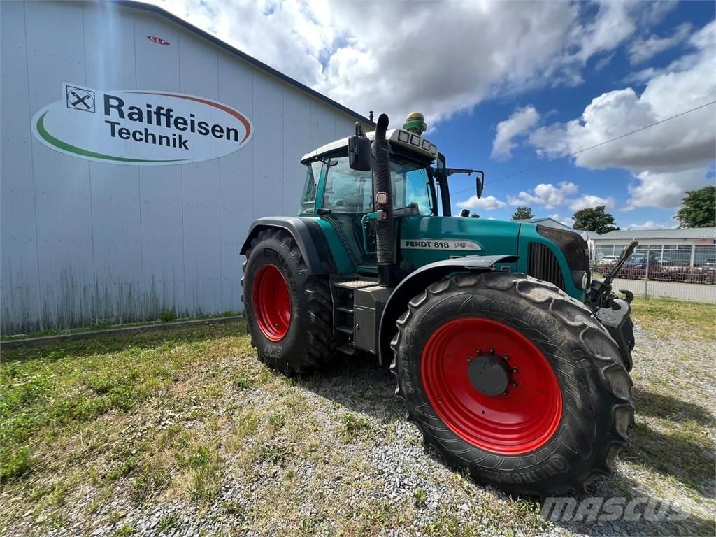 Fendt 818 Vario Tratores Agrícolas usados
