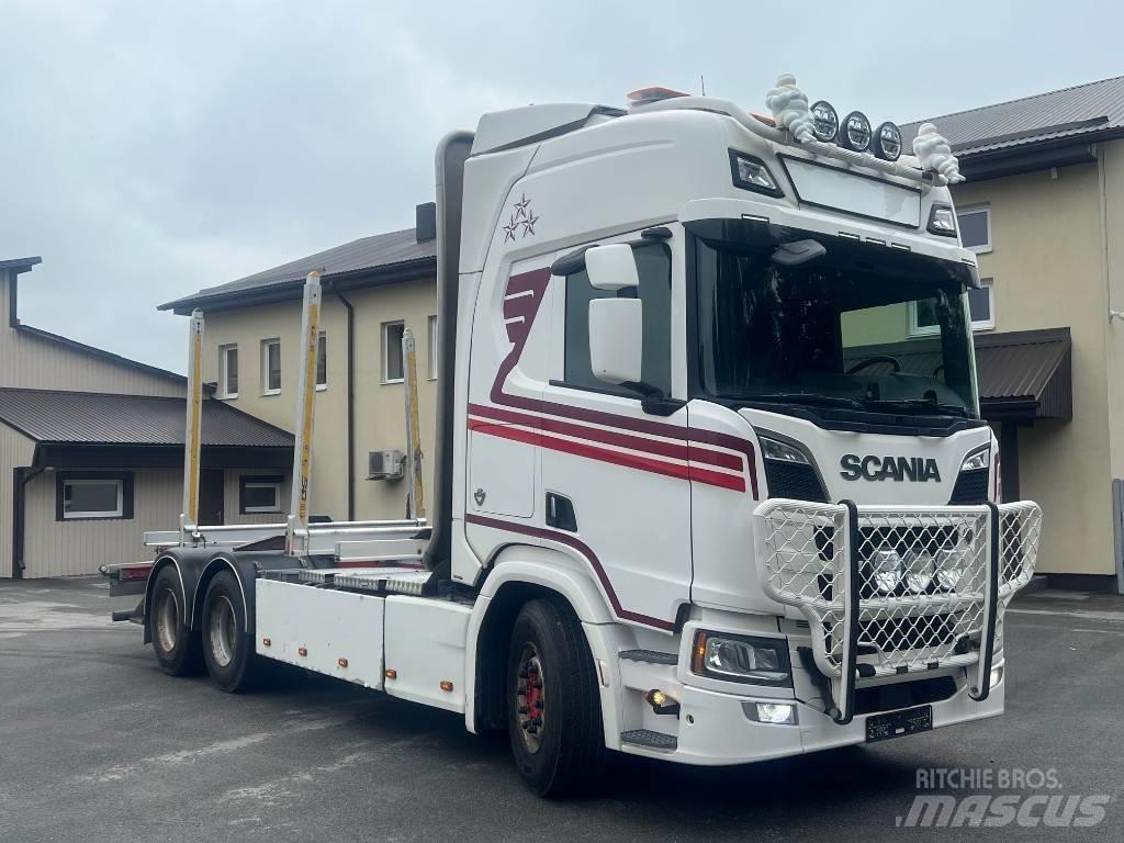 Scania R 730 B6X4NB Camiões de transporte de troncos