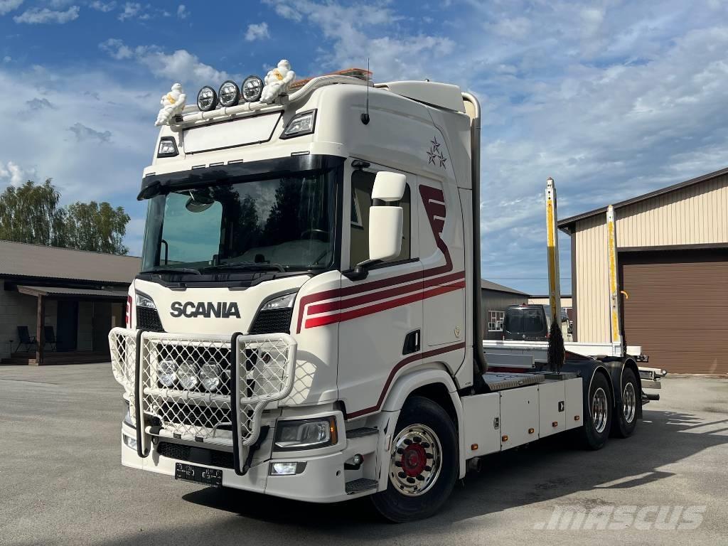 Scania R 730 B6X4NB Camiões de transporte de troncos
