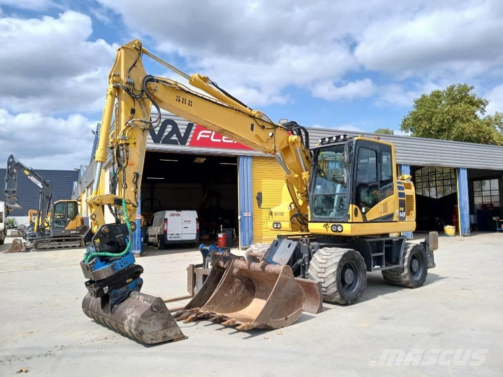 Komatsu PW 148-11 Escavadoras de rodas