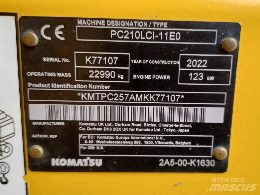 Komatsu PC210LCi-11 Escavadoras de rastos