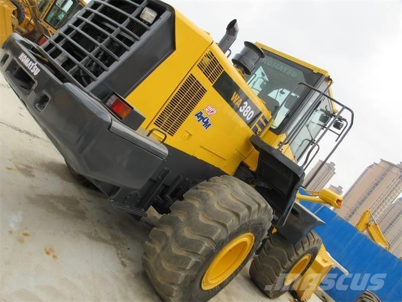 Komatsu WA 380 Pás carregadoras de rodas