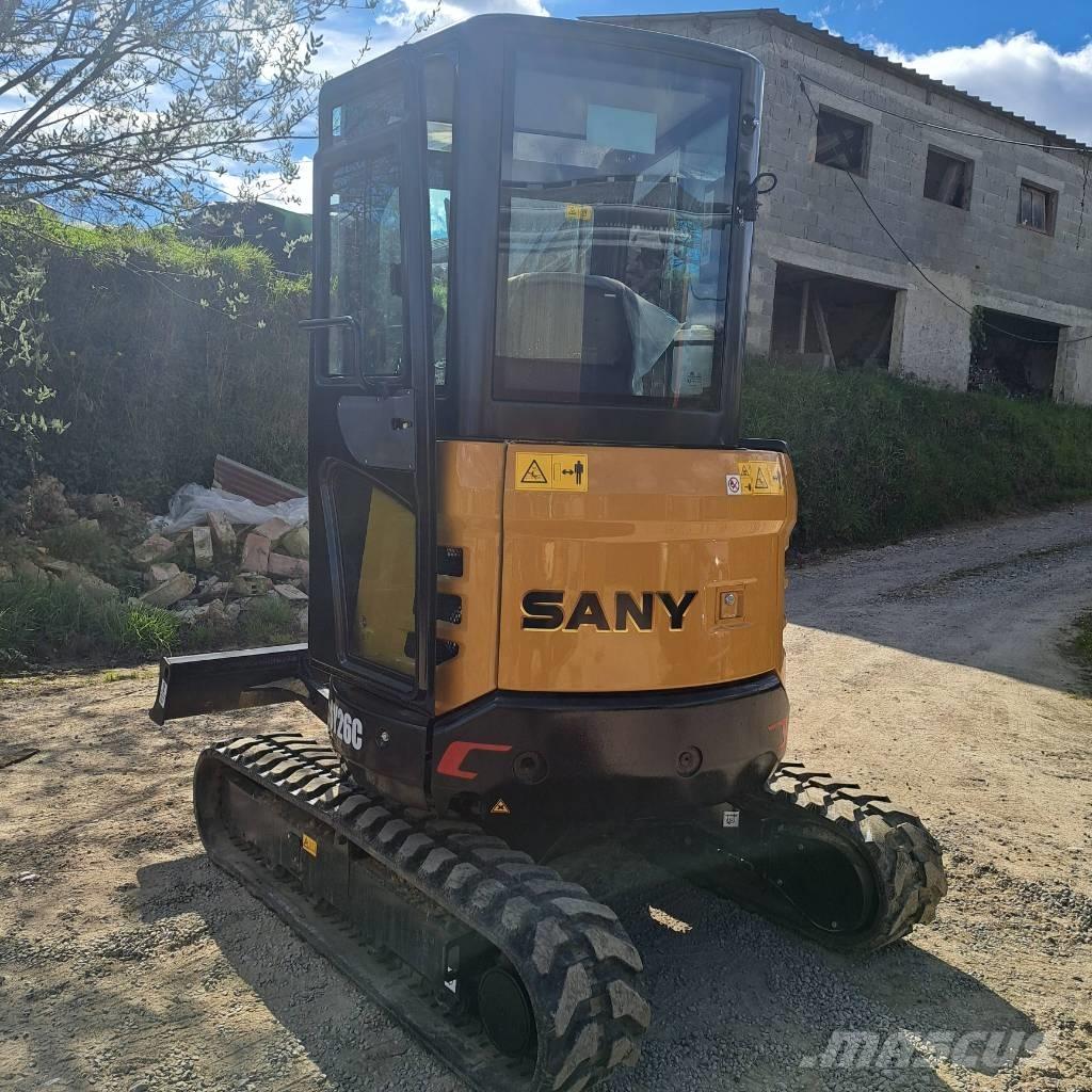 Sany SY 26 C Mini Escavadoras <7t