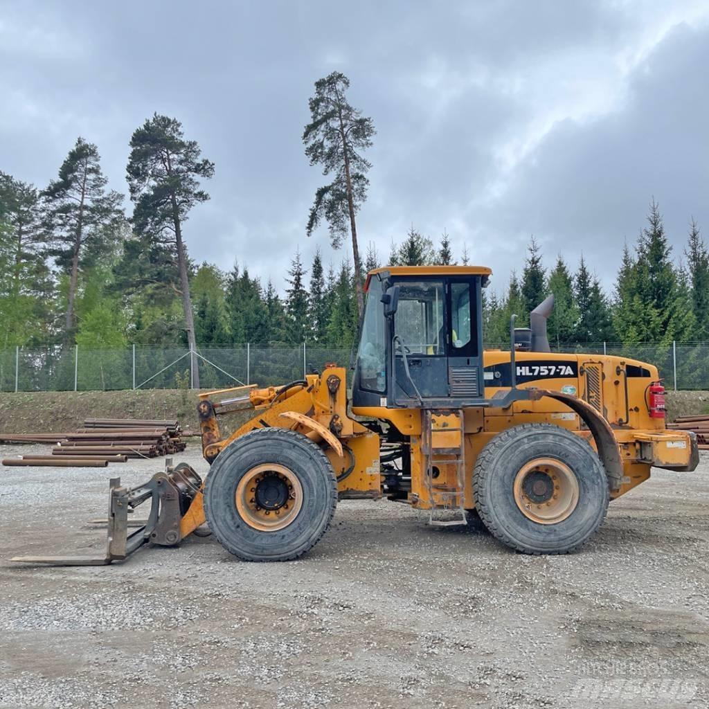 Hyundai HL 757-7 A Pás carregadoras de rodas
