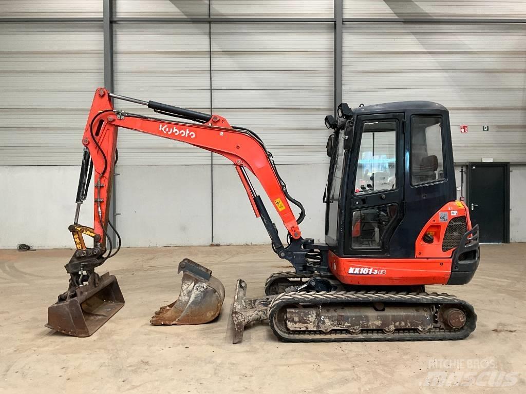 Kubota KX 101-3 A 3 Mini Escavadoras <7t