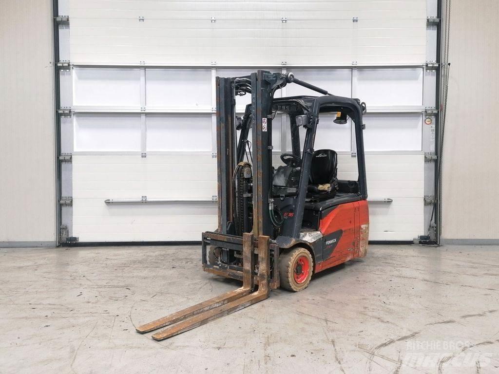 Linde E16-02 Empilhadores eléctricos