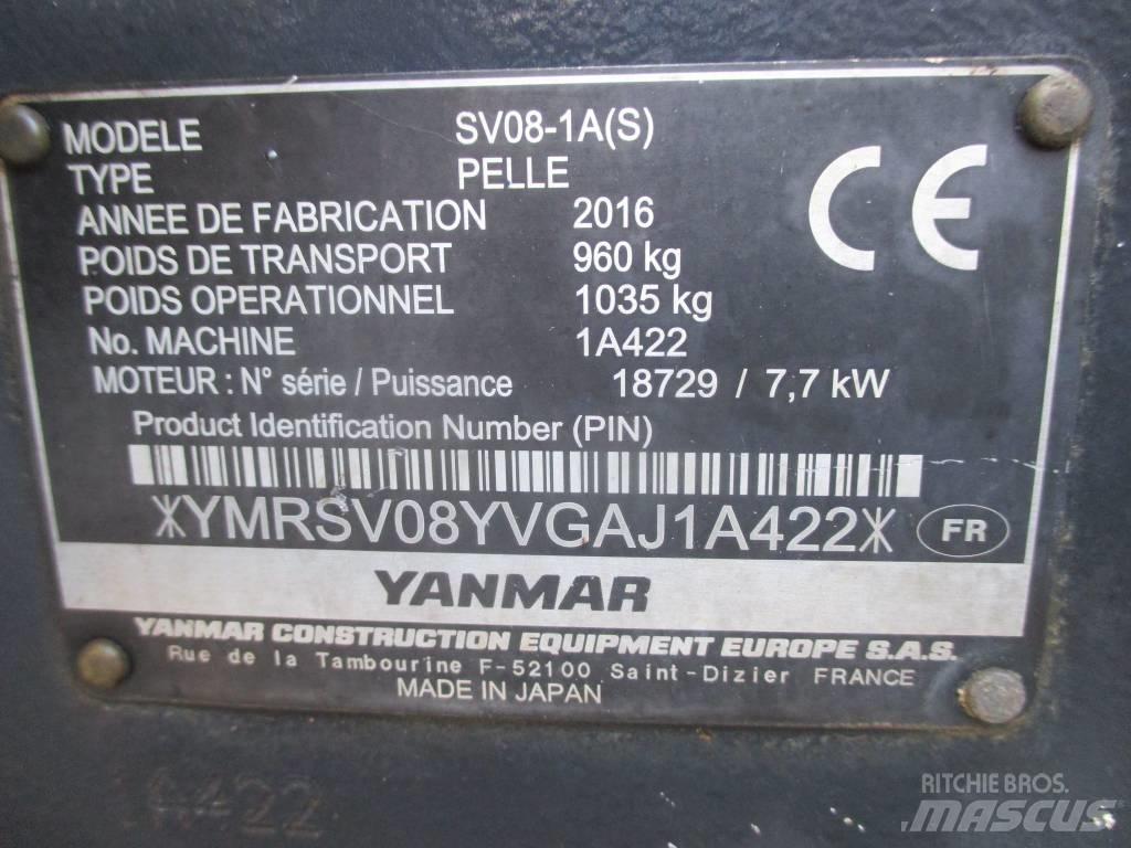 Yanmar SV 08-1 A Mini Escavadoras <7t