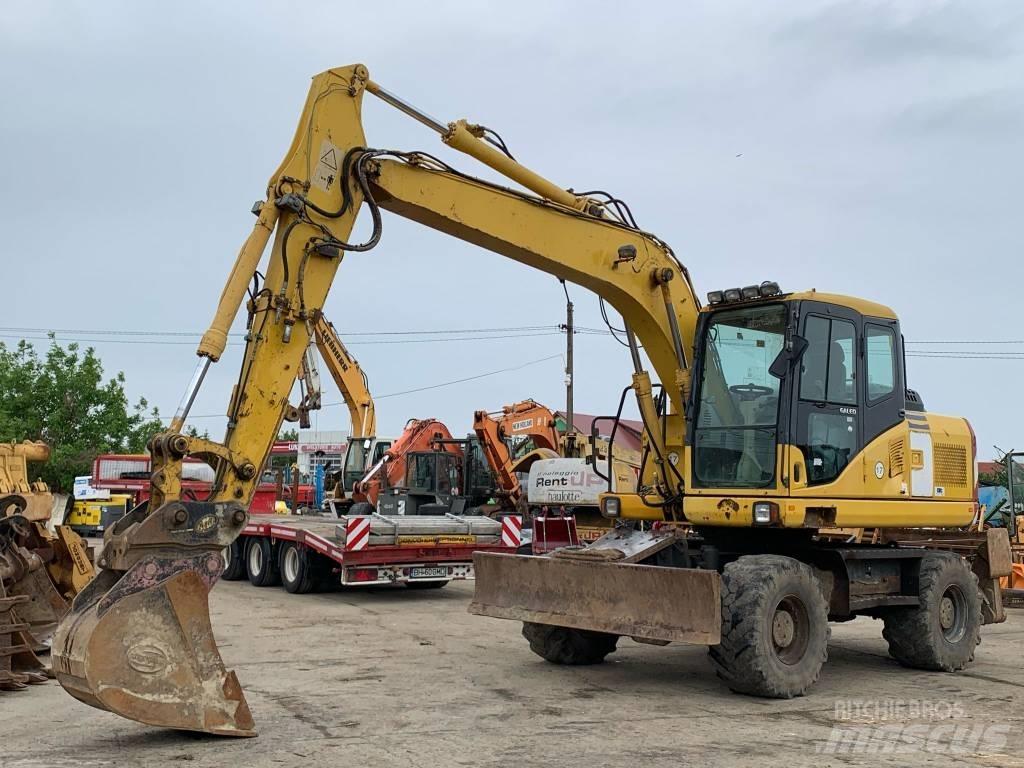 Komatsu PW 140-7 Escavadoras de rodas