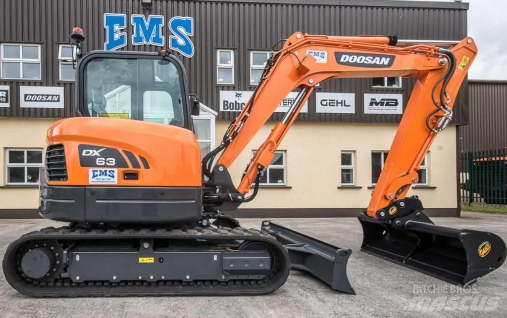 Doosan DX 63-3 Mini Escavadoras <7t
